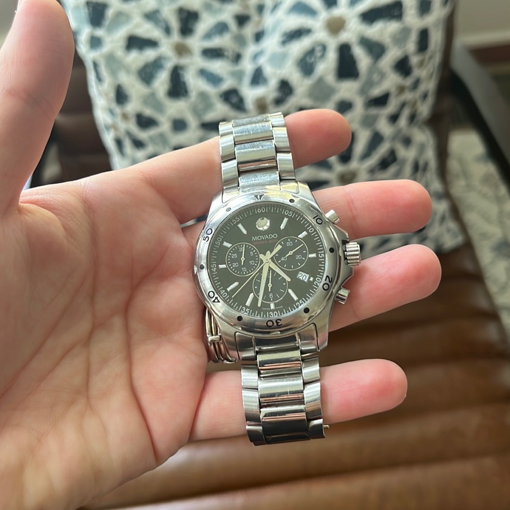 MOVADO series 800 mens watch 40 mm